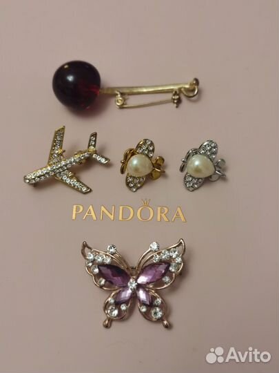 Брошь 5 шт. (не Pandora)