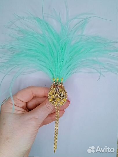 Брошь Цветок чертополоха