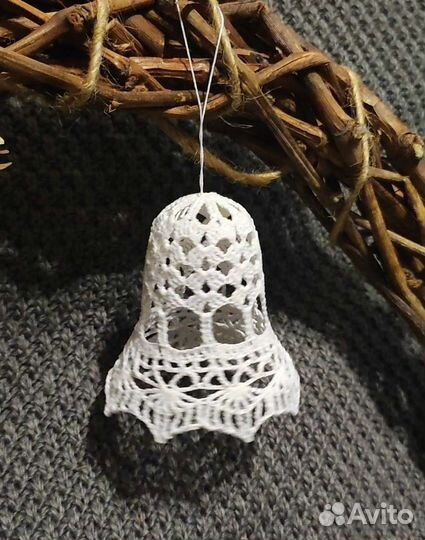 Колокольчики вязаные крючком