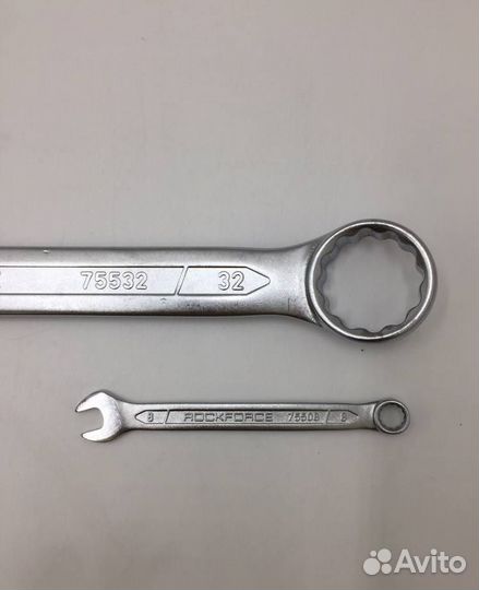 Набор ключей комбинированных 18пр. 8-32 rockforce