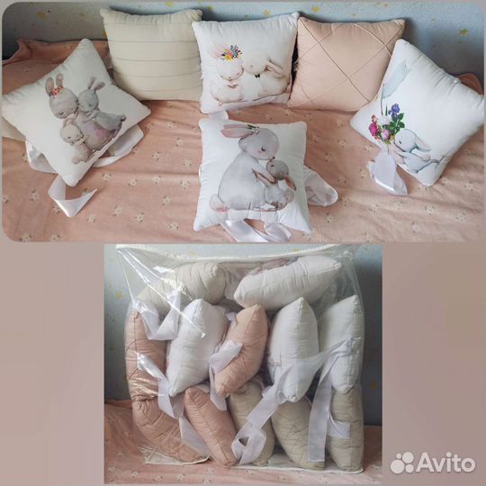 Бортики в кроватку