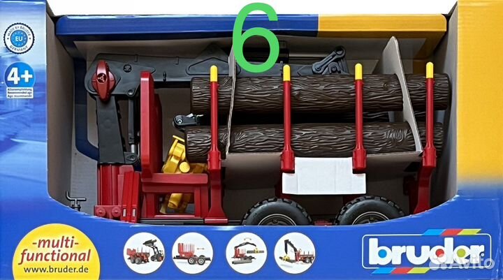 Игрушки Прицепы bruder брудер