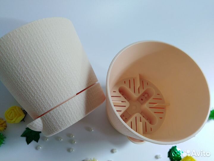 Кашпо Горшок для цветов 2 шт. Новые