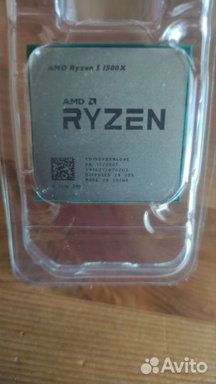 Процессоры AM4 Athlon 3000G,200GE и Ryzen 5 1500X