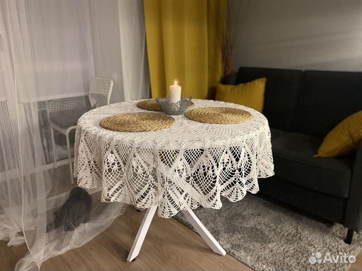 Скатерть на круглый стол