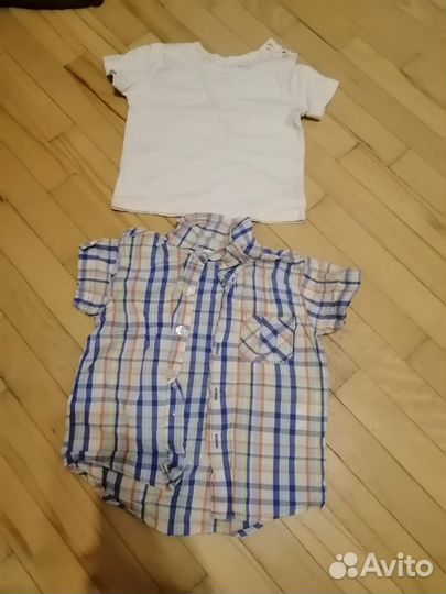 Вещи пакетом на мальчика. До года