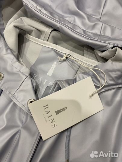 Новый дождевик плащ Rains голубой S-M