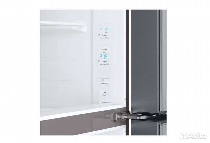 Холодильник (Side-by-Side) Samsung RS63R5571SL