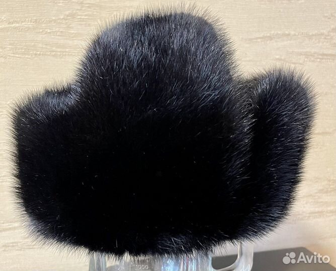 Норковая шапка мужская, 58 размер