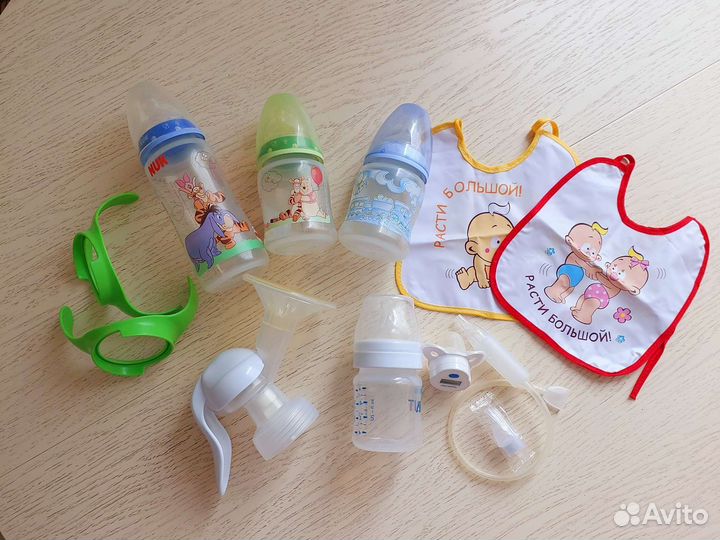 Молокоотсос Аvent ручной бутылочка пустышка