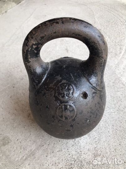 Гиря 2 пуда 32 кг царская