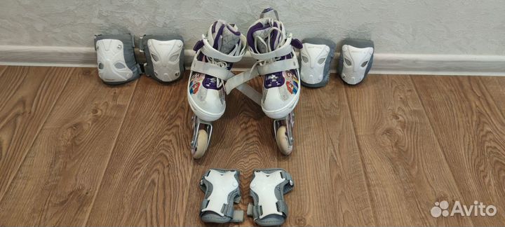 Детские ролики и защита