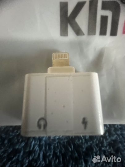 Переходник для наушников iPhone И зарядки