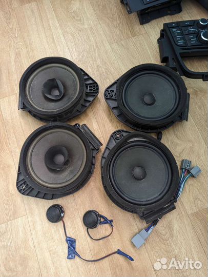 Магнитола и динамики opel astra j