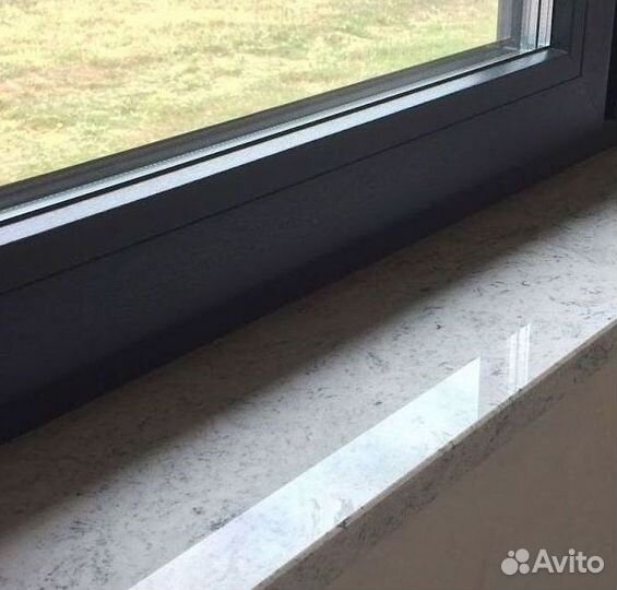 Подоконник из кварца Беленко