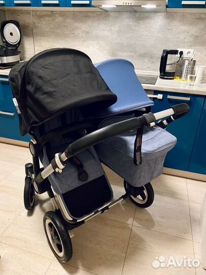 Коляска для двойни bugaboo donkey 2 twin