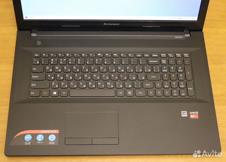 Ноутбук Lenovo IdeaPad G70-35, 480GB SSD, 8GB RAM