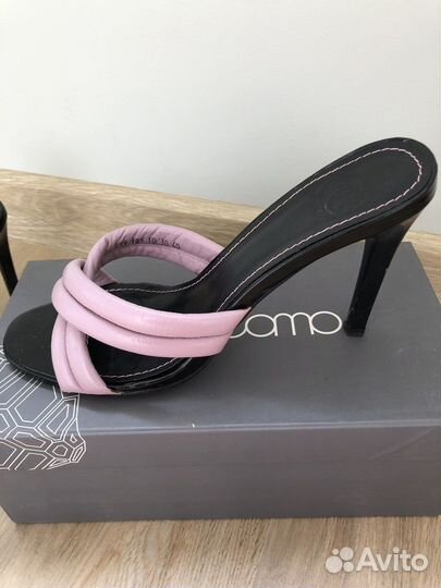 Босоножки corso como кожаные