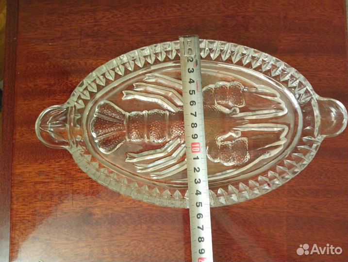 Селедница хрустальная СССР