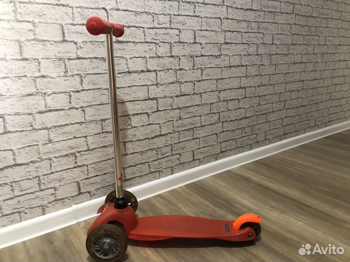 Самокат mini micro LED