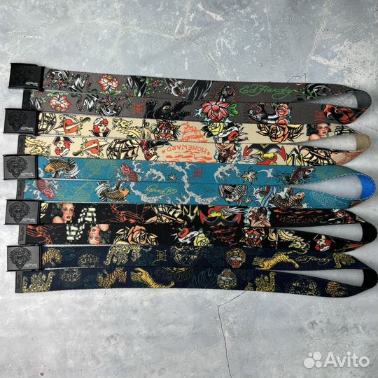 Ремень ed hardy оригинал Y2K