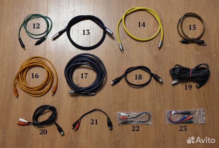 Кабели и переходники разные