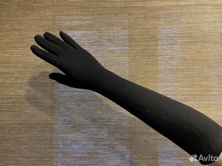 Перчатки женские велюр