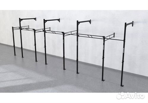 Пристенная рама 9800х1800, чёрный