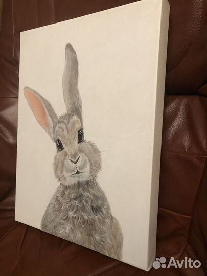 Картина акрилом на холсте