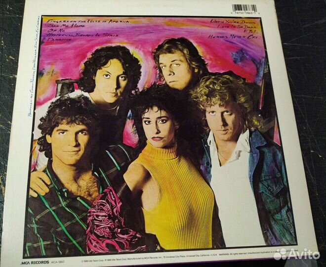 Idle Tears 1986 usa винил