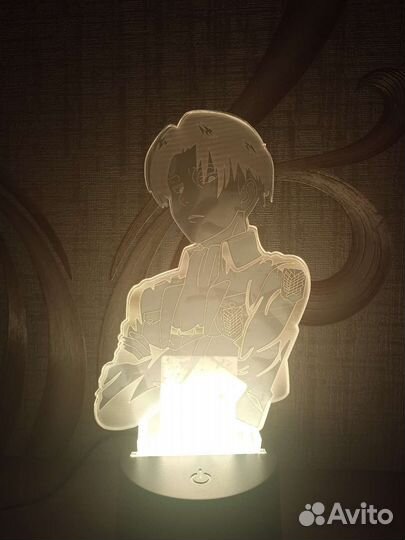 Аниме Ночники: Леви Аккерман и Май Сакурадзима