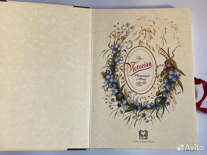 Фотоальбом старый виктория англия винтаж ретро