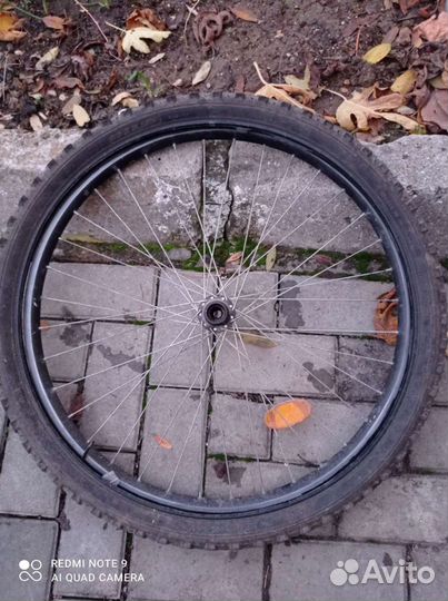 Колесо переднее для велосипеда 26