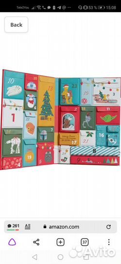 Адвент календарь Звёздные войны(star wars)