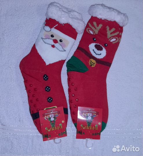 Новогодние носки