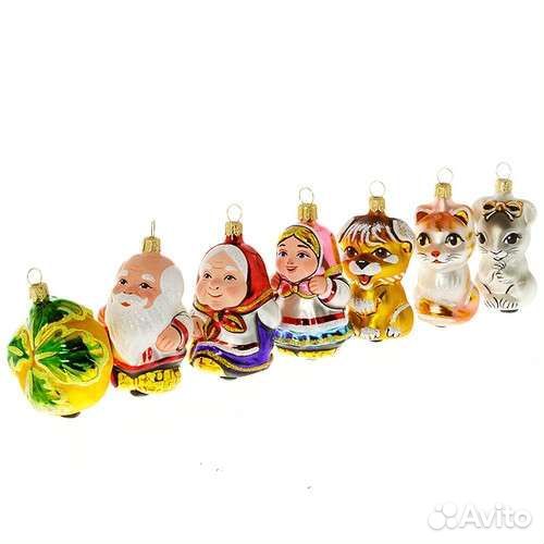 Набор ёлочных игрушек 