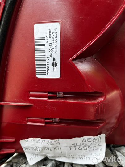 Фонари задние mini cooper