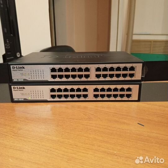 Коммутатор D-link dgs-1024c 24 порта гигабитный