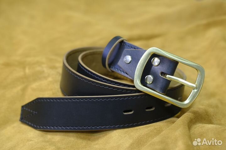 Ремень подарочный из нат. кожи мужской, женский