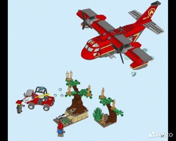 Lego Пожарный самолёт