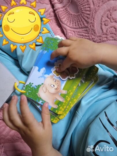 Развивающие игры на липучках