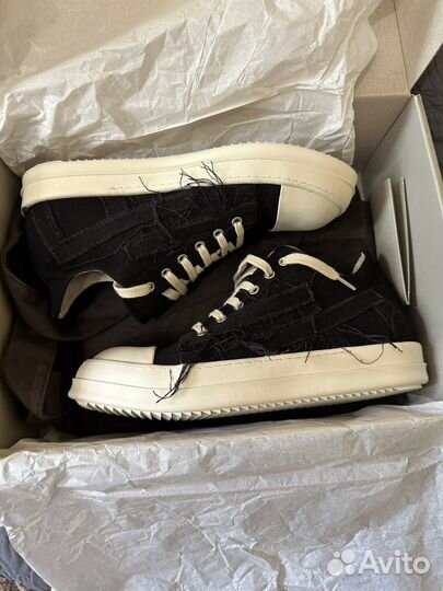 Rick Owens ramones slashed