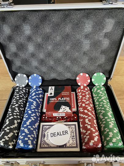Набор для покера в кейсе
