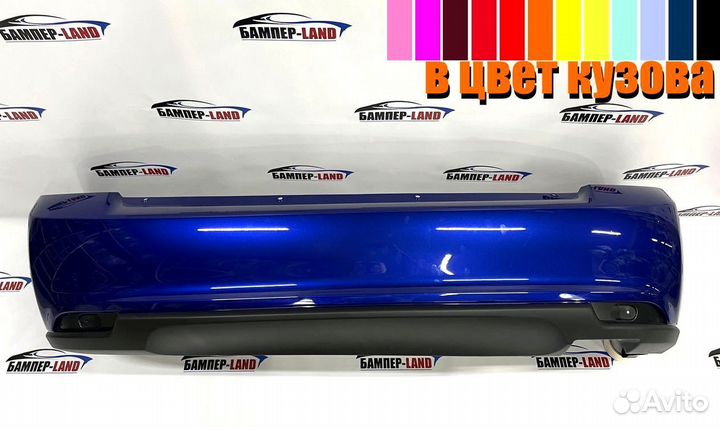 Бампер задний LADA Priora 2 хэтчбек Новый любой цв