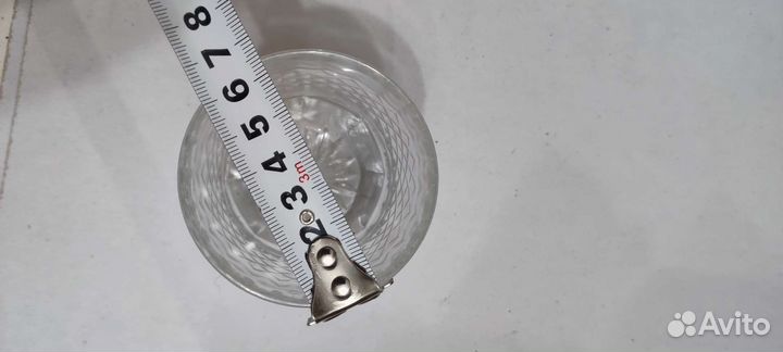 Хрустальные бокалы СССР 6 шт