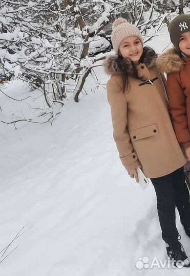 Пальто для девочки zara