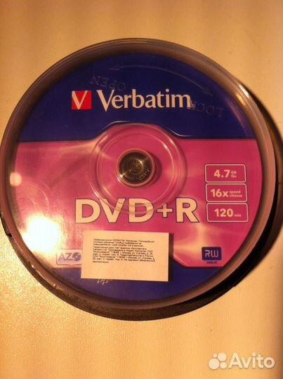 Лазерные диски DVD+R