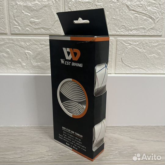 Обмотка руля WestBiking белая