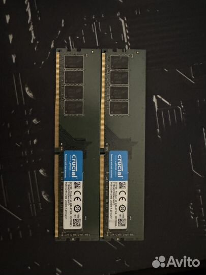 Оперативная память ddr4 16gb 2400 crucial