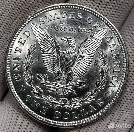 1 доллар 1921 lux